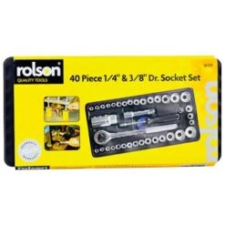 Rolson Dr. Socket Set 40pc