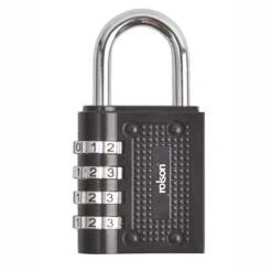 Rolson Resettable Combination Padlock 40mm