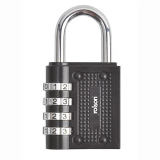 Rolson Resettable Combination Padlock 40mm 3 Rolson Resettable Combination Padlock 40mm