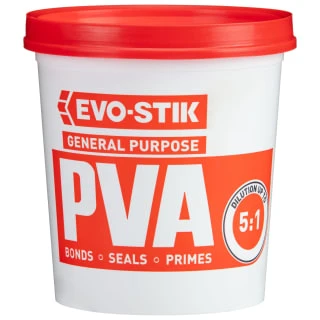 B&M Evo-Stik General Purpose PVA Bond 1L 3 B&M Evo-Stik General Purpose PVA Bond 1L