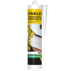 Stanley Exterior Door & Frame Sealant - White