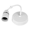 B&M Ceiling Pendant Light Socket - White 6" -Robert Dyas Equipment Shop 308846 switches sockets 6inch ceiling pendant white1