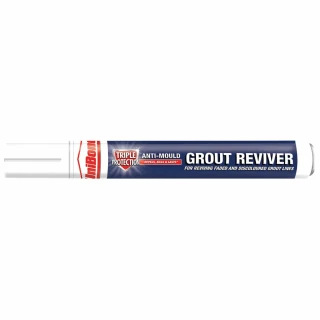 UniBond Anti-Mould Grout Reviver Pen 7ml 3 UniBond Anti-Mould Grout Reviver Pen 7ml
