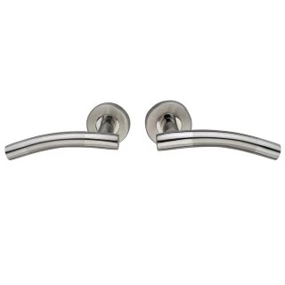 B&M Elder Dual Tone Curved Internal Door Handle 3 B&M Elder Dual Tone Curved Internal Door Handle