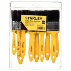 Stanley Hobby Paint Brush Set 10pk