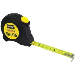 Rolson Auto Lock Tape Measure 5m 3 Rolson Auto Lock Tape Measure 5m
