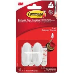 Command Small Hooks 2pk