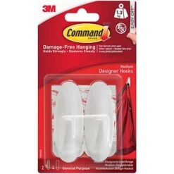 Command Medium Hooks 2pk