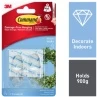 Command Medium Hooks Clear 2pk 4 Command Medium Hooks Clear 2pk - Image 2
