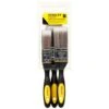 Stanley Dynagrip Synthetic Bristle Paint Brush Set 3pc 1 Stanley Dynagrip Synthetic Bristle Paint Brush Set 3pc -Robert Dyas Equipment Shop 316077 Stanley Dynagrip Symthetic Paint Brush Set 3pk