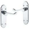 Elm Polished Chrome Door Handles