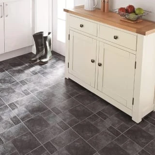 B&M Self Adhesive Floor Tiles Grey Stone Effect 3 B&M Self Adhesive Floor Tiles Grey Stone Effect