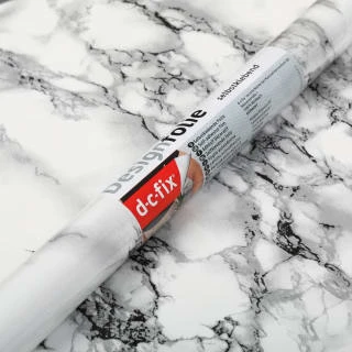 D-C-Fix Self-Adhesive Film 90cm X 2.1m - Marble White 5 D-C-Fix Self-Adhesive Film 90cm X 2.1m - Marble White - Image 3