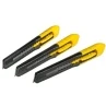 Stanley Snap-Off Blade Knife 3pk 2 Stanley Snap-Off Blade Knife 3pk -Robert Dyas Equipment Shop 337807 snap off knife