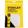 Stanley Disposable Overall Suit -Robert Dyas Equipment Shop 346396 stanley disposable coverall suit