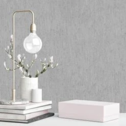 San Marino Silver Wallpaper