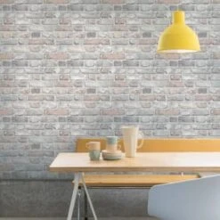 Pastel Brick Wallpaper