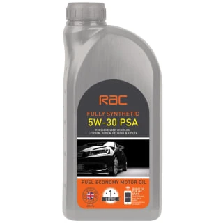 RAC Fully Synthetic Fuel Economy Motor Oil 5W-30 PSA 1L 3 RAC Fully Synthetic Fuel Economy Motor Oil 5W-30 PSA 1L