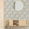 Lykke Tree Wallpaper - Ochre 1 Lykke Tree Wallpaper - Ochre -Robert Dyas Equipment Shop 352435 lykke tree wallpaper 3