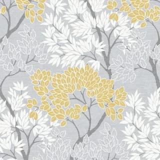 Lykke Tree Wallpaper - Ochre 4 Lykke Tree Wallpaper - Ochre - Image 2