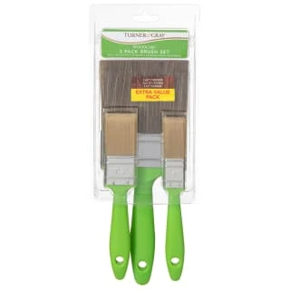 Turner & Gray Brush Set 3pk 3 Turner & Gray Brush Set 3pk