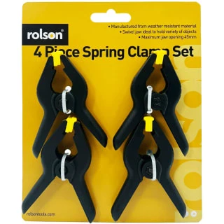 Rolson Spring Clamp Set 4pc 3 Rolson Spring Clamp Set 4pc