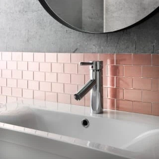 Hampton Copper Brick Mosaic Self Adhesive Wall Tile 4 Hampton Copper Brick Mosaic Self Adhesive Wall Tile - Image 2