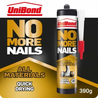 UniBond No More Nails Quick Drying Adhesive 290g 4 UniBond No More Nails Quick Drying Adhesive 290g - Image 2