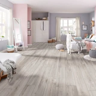B&M Gosford Light Grey Oak Effect Laminate Flooring 2.22m² 4 B&M Gosford Light Grey Oak Effect Laminate Flooring 2.22m² - Image 2