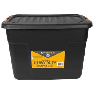 Kingmann Heavy Duty Black Box 60L 4 Kingmann Heavy Duty Black Box 60L - Image 2