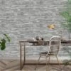 Inhibition Stone Wallpaper - Grey 2 Inhibition Stone Wallpaper - Grey -Robert Dyas Equipment Shop 371209 grandeco inhibition stone wallpaper 2