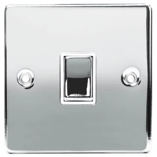 B&M 1 Gang 2 Way Light Switch - Chrome 3 B&M 1 Gang 2 Way Light Switch - Chrome