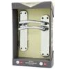 Maple Polished Chrome Door Handles 2 Maple Polished Chrome Door Handles -Robert Dyas Equipment Shop 373433 maple door handle latch chrome
