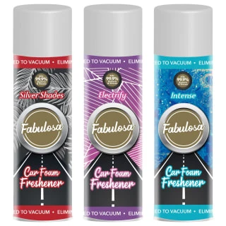 Fabulosa Car Foam Freshener 300ml - Electrify 4 Fabulosa Car Foam Freshener 300ml - Electrify - Image 2