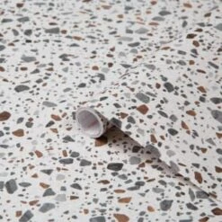D-C-Fix Self-Adhesive Film Terrazzo 67.5cm X 2m 7 D-C-Fix Self-Adhesive Film Terrazzo 67.5cm X 2m -Robert Dyas Equipment Shop 377882 dc fix terrazzo self adheisve vinyl 67 5cm x 2m wallpaper 3