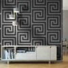 Athena Wallpaper - Black -Robert Dyas Equipment Shop 378445 athena black wallpaper