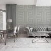 Giorgio Greek Key Wallpaper - Soft Silver 2 Giorgio Greek Key Wallpaper - Soft Silver -Robert Dyas Equipment Shop 378460 giorgio greek key soft silver wallpaper 2