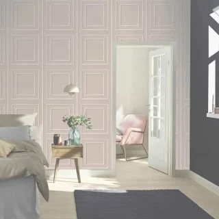 Beaded Panel Clay Wallpaper - Natural 3 Beaded Panel Clay Wallpaper - Natural