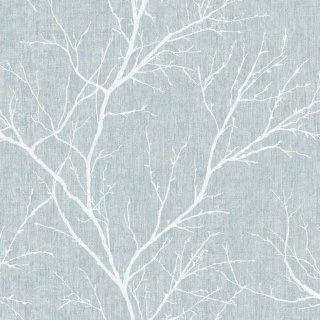 Winter Tree Wallpaper - Duck Egg 4 Winter Tree Wallpaper - Duck Egg - Image 2