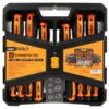 Rolson Pro Screwdriver Set 63pc 2 Rolson Pro Screwdriver Set 63pc -Robert Dyas Equipment Shop 378914 rolson pro screwdriver set