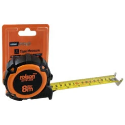 Rolson Pro Tape Measure 8m -Robert Dyas Equipment Shop 378916 rolson pro 8m tape measure 3