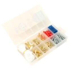 Kingmann Picture Hanging Set 250pc 5 Kingmann Picture Hanging Set 250pc -Robert Dyas Equipment Shop 382812 kingmann picture hanging set 250 piece assortment 2