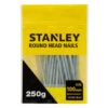 Stanley Round Head Nails 100mm 250g -Robert Dyas Equipment Shop 382824 stanley round head nails 100mm