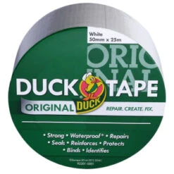 Duck Tape Original 50mm X 25m - White