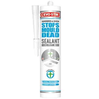 B&M Evo-Stik Stops Mould Dead Sealant - Clear 3 B&M Evo-Stik Stops Mould Dead Sealant - Clear