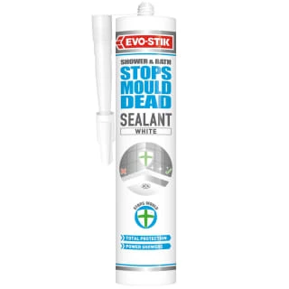 B&M Evo-Stik Stops Mould Dead Sealant - White 3 B&M Evo-Stik Stops Mould Dead Sealant - White
