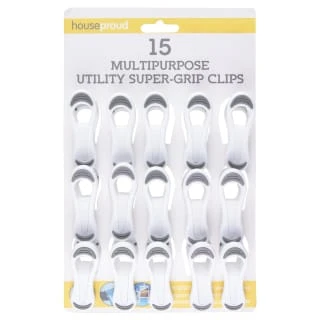 B&M House Proud Super Grip Clips 15pk 3 B&M House Proud Super Grip Clips 15pk