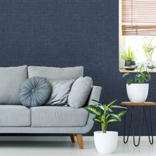 Cine Wallpaper - Navy 3 Cine Wallpaper - Navy