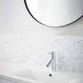 Florence Marble Subway Self Adhesive Wall Tile 4 Florence Marble Subway Self Adhesive Wall Tile - Image 2