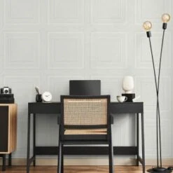 Paintable Panel Wallpaper